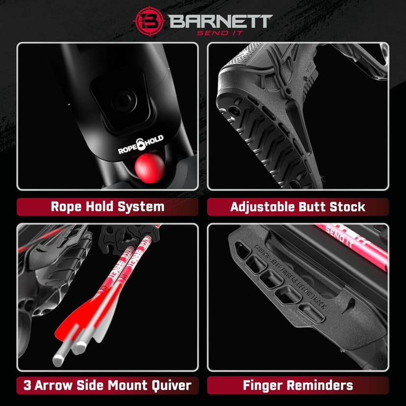 BARNETT Explorer Series Hunting Crossbows - Fast, Lightweight, Compact, Premium Crossbows