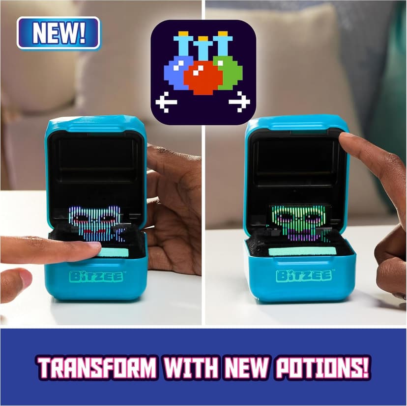 Bitzee, Magicals with 20 Interactive Characters Inside, Reacts to Touch, Digital Pet Gifts & Stocking Stuffers for Kids