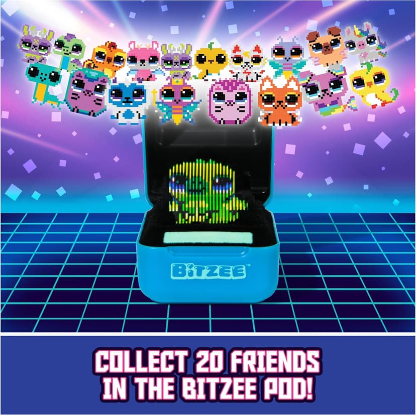 Bitzee, Magicals with 20 Interactive Characters Inside, Reacts to Touch, Digital Pet Gifts & Stocking Stuffers for Kids