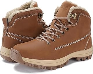 WHITIN Men's Waterproof Cold-Weather Snow Boots