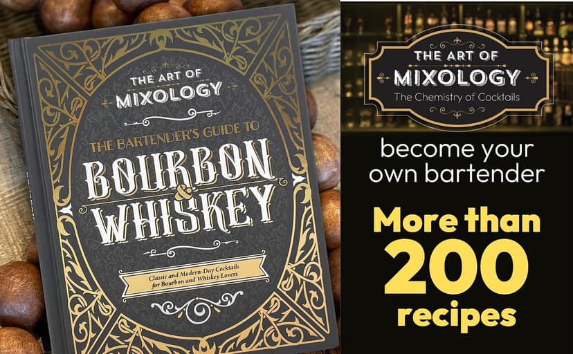 The Art of Mixology: Bartender's Guide to Bourbon & Whiskey - Classic & Modern-Day Cocktails for Bourbon and Whiskey Lovers (The Art of Mixology) 1646384997