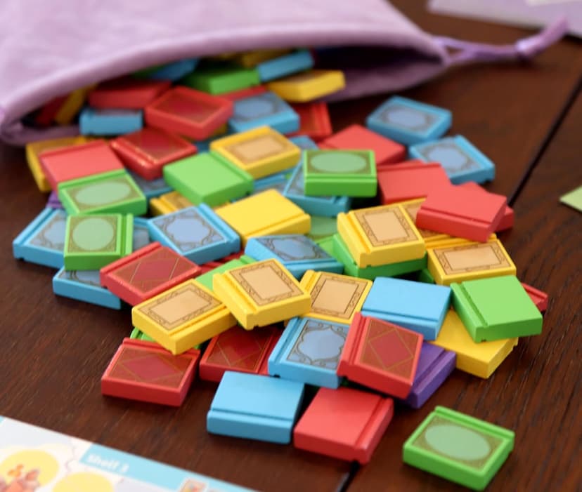 A Place for All My Books Board Game by Smirk & Dagger | Cozy Strategy Game of Book Collecting & Tile Placement | 1–4 Players | Ages 10+ | 2026 Origins Award Nominee