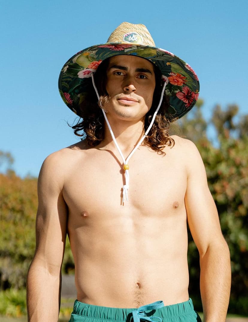 Hemlock Hat Co. Straw Visor for Women | Packable Beach Visor & Sun Visor | Sun Protection | One Size | Hemlock