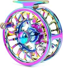 Sougayilang Fly Fishing Reel, Size 5/6,7/8 CNC-Machined Aluminum Alloy Fly Reel,Powerful Lightweight Fly Reels for Trout Fishing