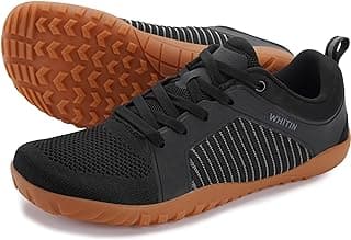 WHITIN Men's Barefoot Trail-Running Shoes | Wide Toe-Box | Zero-Drop Sole | Optimal Traction