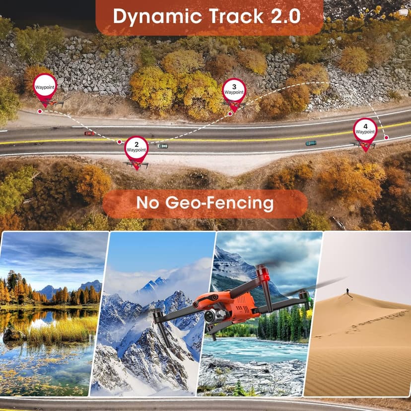 Autel Robotics EVO 2 Pro V3: Son-y 1" CMOS Sensor & 6K HDR Video, Moonlight Algorithm 2.0, Max ISO 44000,12-Bit DNG, 6.4" Smart Controller SE,15KM Transmission, 360° Obstacle Avoidance, 40 Minutes