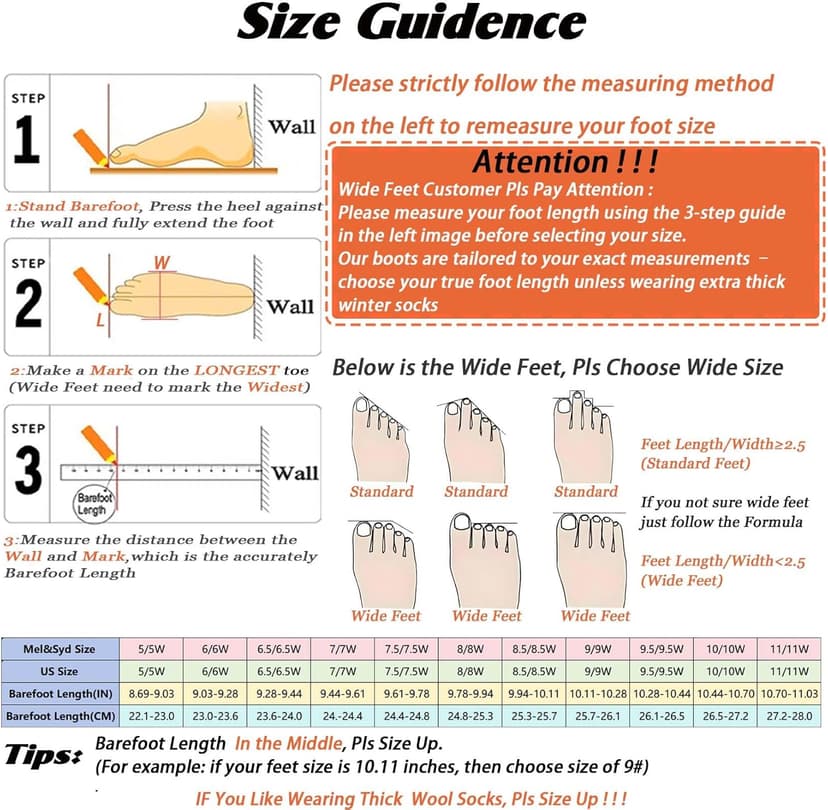 Mel&Syd 100% Australian Sheepskin Mini Boots with Arch Support Options - Warm Down to -40°F (-40°C) Thermal Ankle Booties - Waterproof Suede & Breathable Winter Shoes for Urban Commute & Office Wear