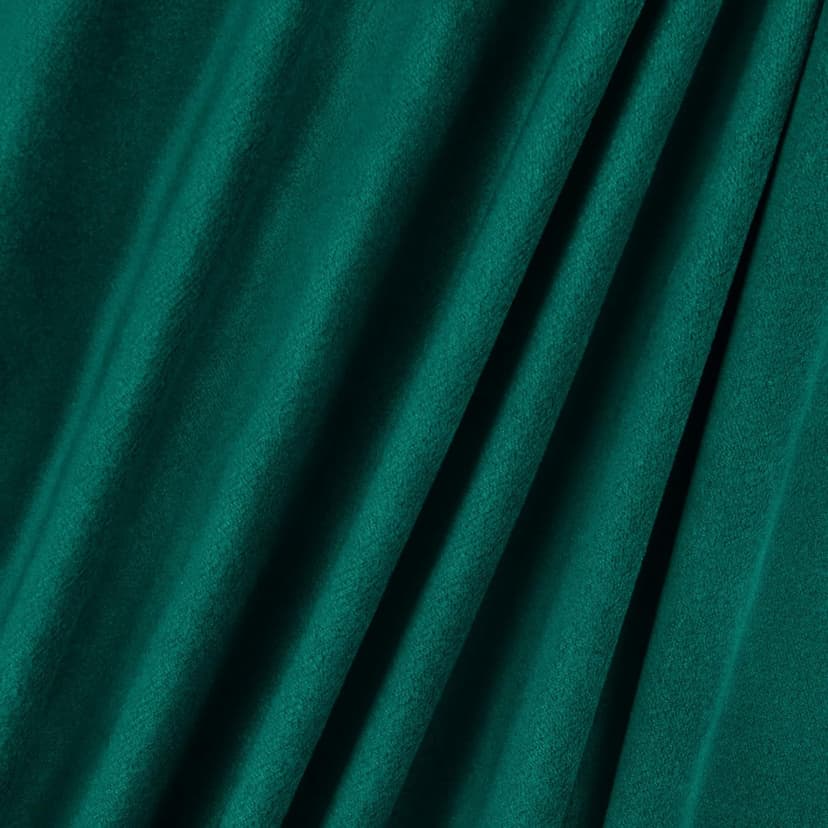 Velvet Upholstery Fabric - Luxurious, Soft for Home Décor, Sofa, Chair, Cushion Projects (Green, 1 Yard)