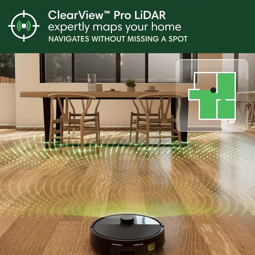 iRobot Roomba Plus 504 Vac Robot Vacuum with AutoEmpty Dock - Superior Power-Lifting Suction, Anti-Tangle Dual Rubber Brushes, Perfect for Pet Hair, Self-Empties for 75 Days, Avoids Obstacles, LiDAR