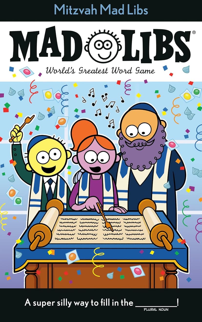 Mitzvah Mad Libs: World's Greatest Word Game About Bar/Bat Mitzvahs 0593222628