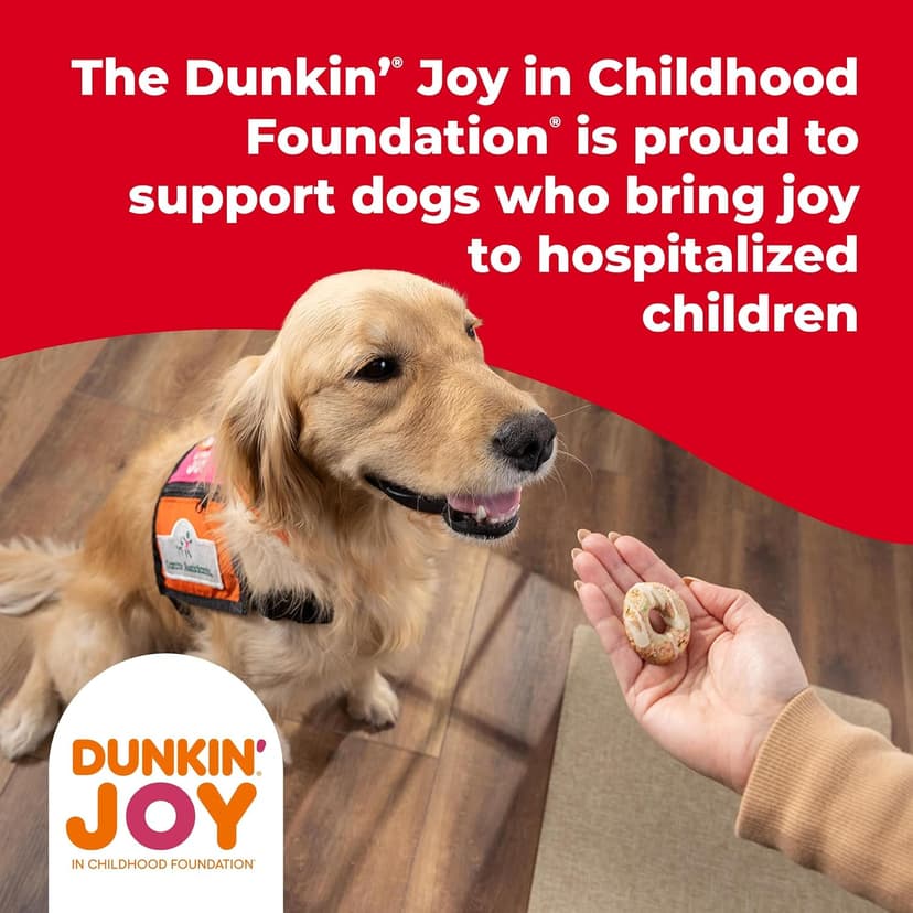 Milk-Bone Dunkin' Vanilla Glaze Flavor Dog Biscuits with Other Natural Flavors, 8 oz Bag