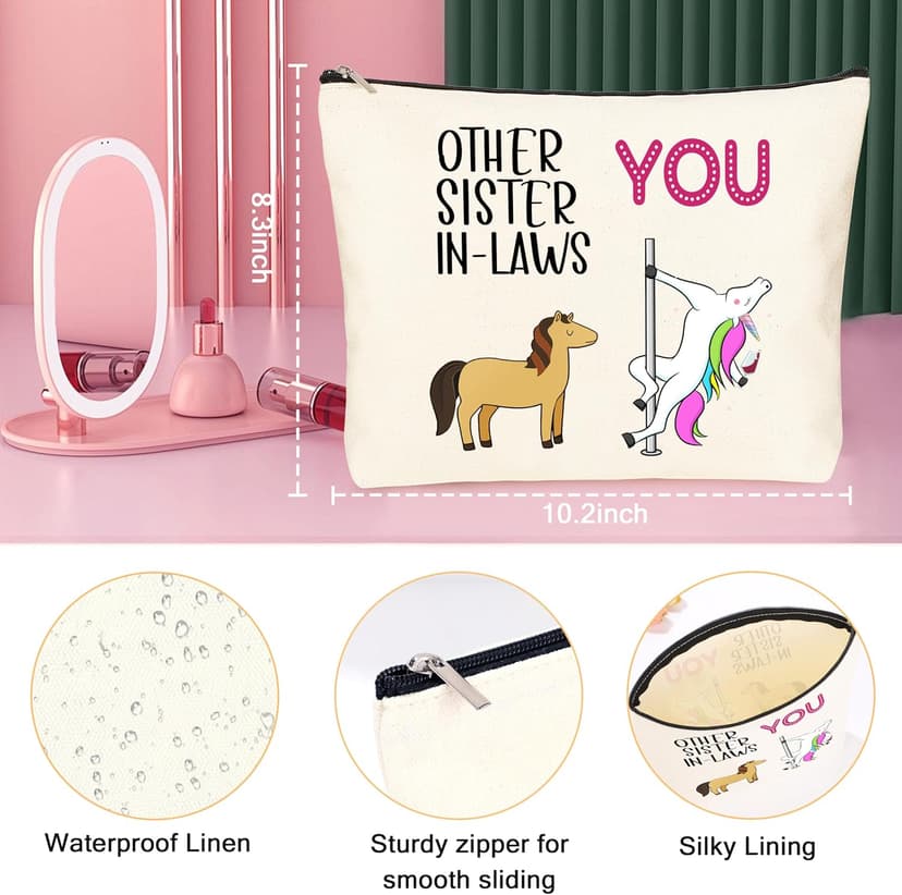 Sister In Law Birthday Christmas Gifts Funny Gifts for Sister In Law Birthday Christmas Wedding Gift For Sisters White Elephant Gift for Women Stocking Stuffers for Woman