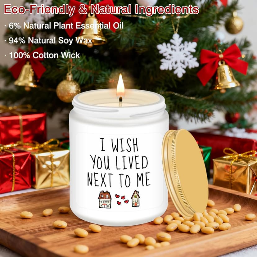 Homsolver Gifts for Women, Birthday Gifts for Women, Unique Friendship Gift for Best Friend Birthday, Her, BFF, Sisters, Besties, Mom - Funny Lavender Scented Candles