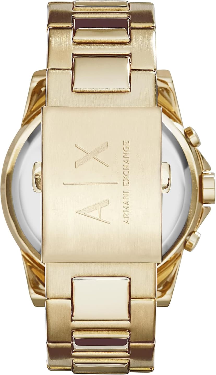 Armani Exchange AX Chronograph Watch for Men with Leather, Stainless Steel or Silicone Band