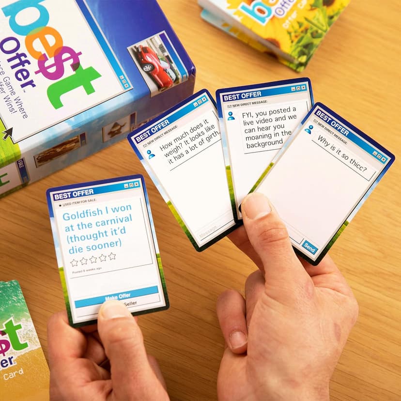 The Buy Sell Trade Game - Adult Card Games for Game Night by What Do You Meme?®+
