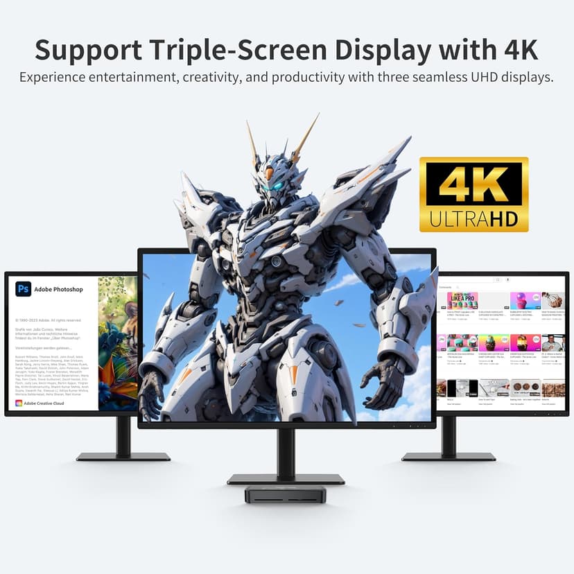 DreamQuest Mini Plus Mini PC Windows 11 Pro Preloaded, Intel N95 (Up to 3.4GHz)12GB DDR5 512GB SSD Mini Desktop Computers , 2*USB C, 2*HDMI, 4*USB 3.2, LAN,WiFi 6, Bluetooth5.3, Support 4K 60Hz