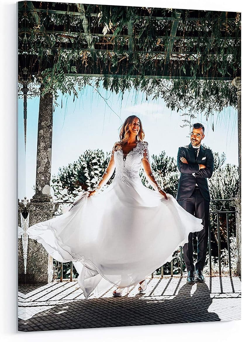 Personalized Custom Canvas Prints: Photo On Canvas (Framed 11X14) Transform Your Photos into Stunning Framed Wall Art Digitally Printed Photo To Canvas Ideal for Home Decor Gifts Keepsakes B07QZ43DR6
