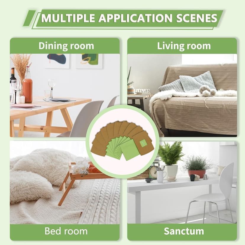 PKBB12DW Type BB Compact Canister Vacuum Bags Replacement for Oreck XL Buster B Canister Handheld Vacuum Cleaner BB180 BB280 BB850 BB870 BB900 BB1000 MV160 CC1600, 10 Pack