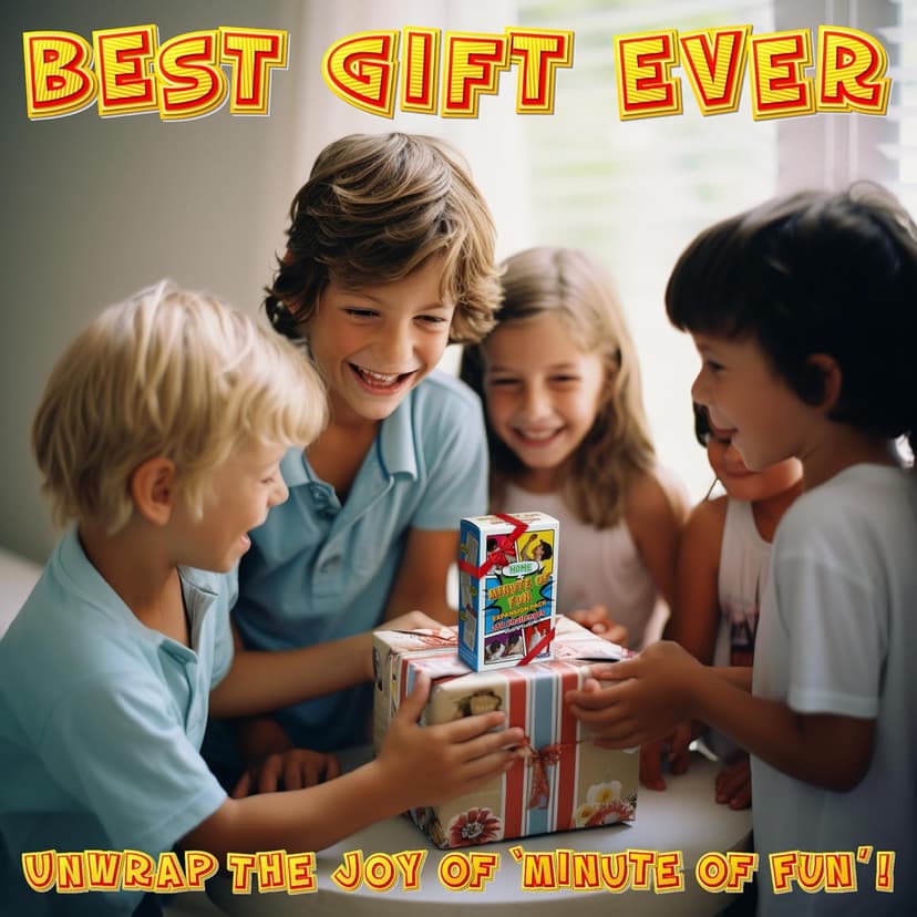 Funwares Home Edition, 218 Minute of Fun Games - Minute to Win It Family Party & Travel for Kids & Adults, 2-12 Players! Play with Everyday Household Items.