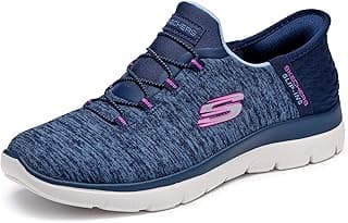 Skechers Women's Summits Dazzling Haze Hands Free Slip In Sneakers
