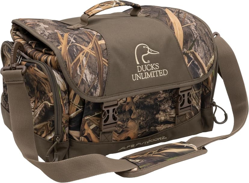 ALPS OutdoorZ Ducks Unlimited Floating Blind Bag, Mossy Oak Camo Waterfowl Hunting