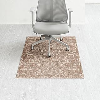 Anji Mountain Rug'd Office Chair Mat for Carpet & Hardwood Floor - Jacquard Woven, Anti-Slip Backing, Low Pile, Floor Protector Desk Chair Mat, Office Rugs for Rolling Chairs (Tamanrasset - 36" x 48")