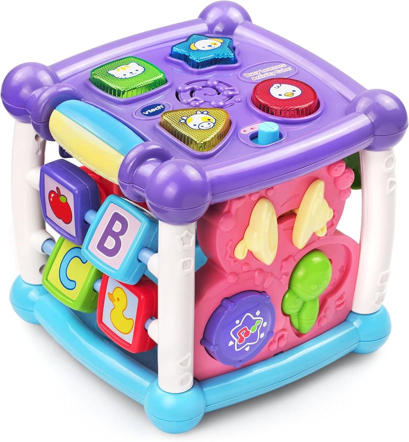 VTech Busy Learners Activity Cube, Purple B00OC5FU8Q