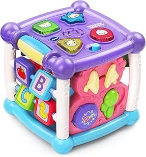 VTech Busy Learners Activity Cube, Purple B00OC5FU8Q