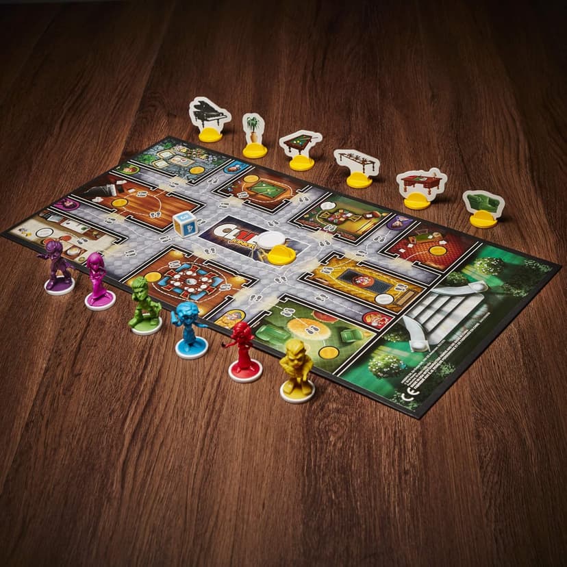 Hasbro Gaming Clue Junior Board Game for Kids Ages 5 and Up, Case of The Broken Toy, Classic Mystery Game for 2-6 Players