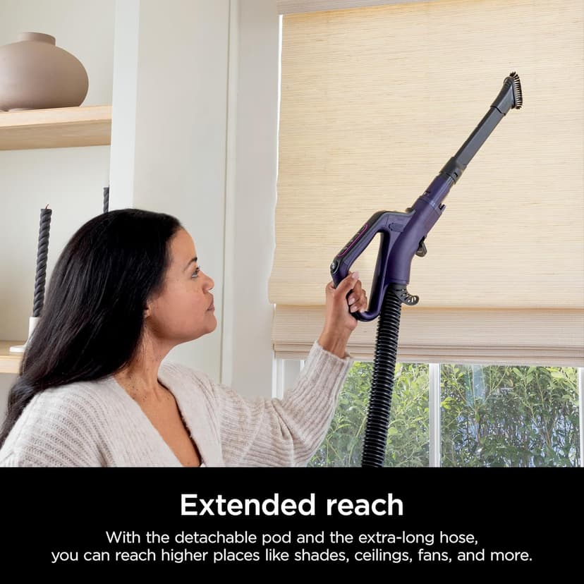 Shark POWERDETECT Upright Vacuum Cleaner with HEPA Filter, Heavy Duty Vacuum with Powerful Suction for Pet Hair Pickup, DuoClean Technology, Powered Lift-Away, Ideal for Carpets & Hardfloors, AZ4002