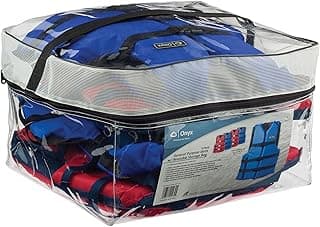 Onyx General Purpose Life Vest, Adult Universal (4-Pack),Red - Blue,30-52-Inch Chest, persons over 90-Pounds., universal
