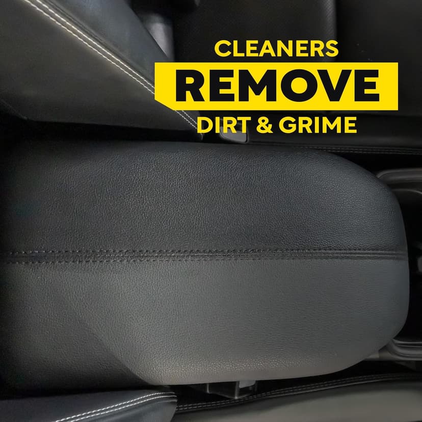 Meguiar's Gold Class Rich Leather Cleaner and Conditioner 3-in-1 Spray, Non-Greasy Car Leather Cleaner and Conditioner Treatment with Advanced UV Protection, 15.2 Oz Spray Bottle