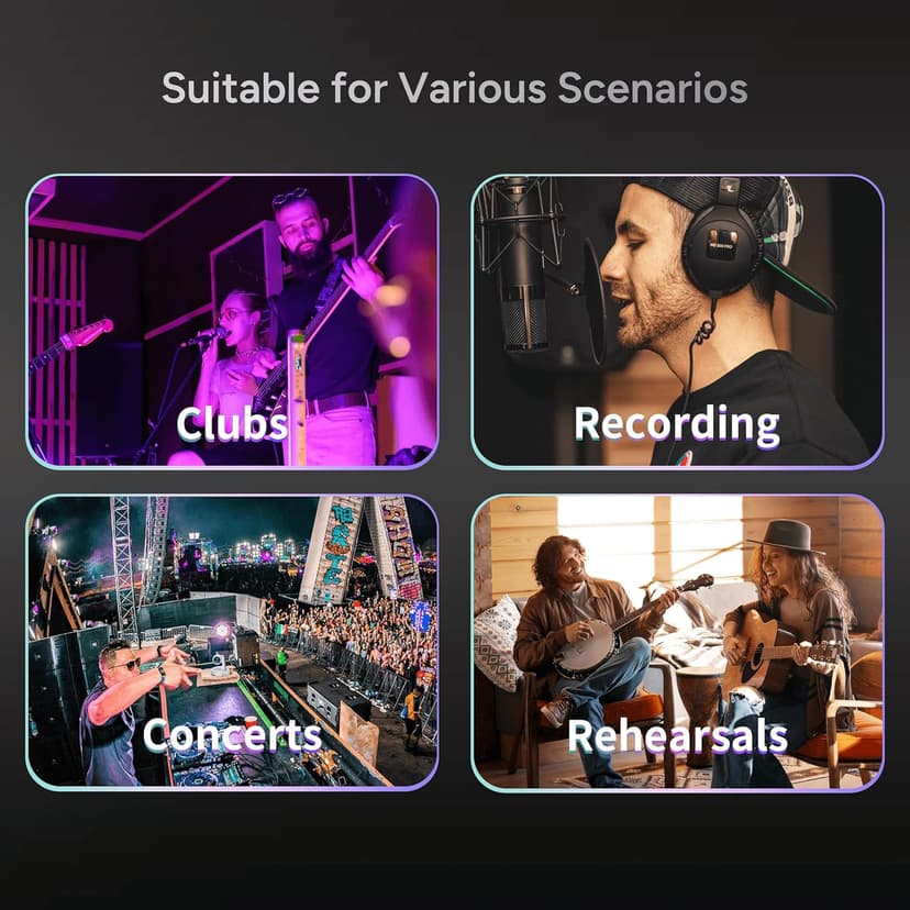 AMUMU SP30WN Walnut Woody Soundhole Pickup with Neodymium Magnet for Acoustic Guitars – Single Coil, Passive, Battery-Free, Clear & Balanced Acoustic Tone