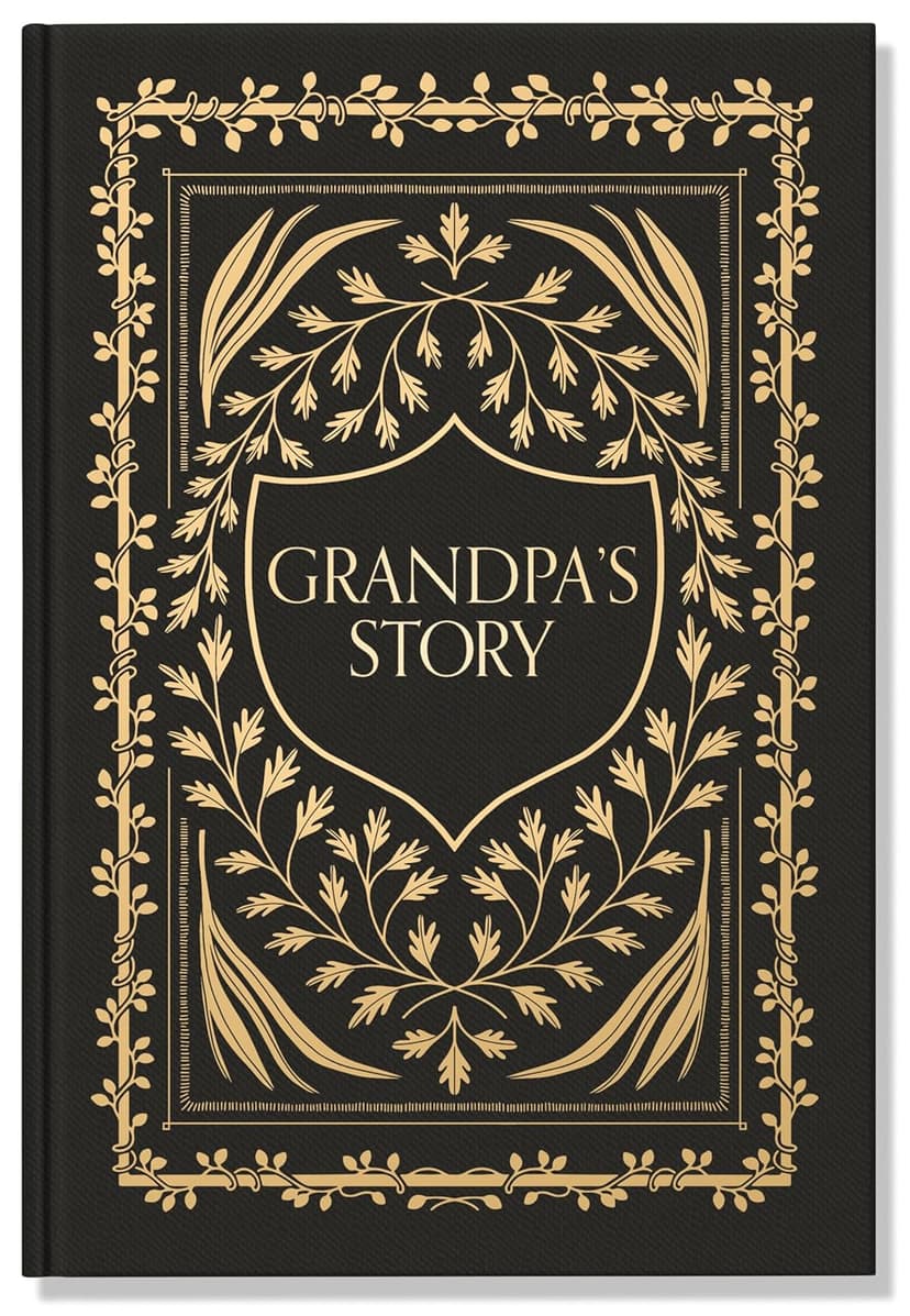 Grandpa's Story: A Memory and Keepsake Journal for My Family (Heirloom Story Books and Guided Journals)