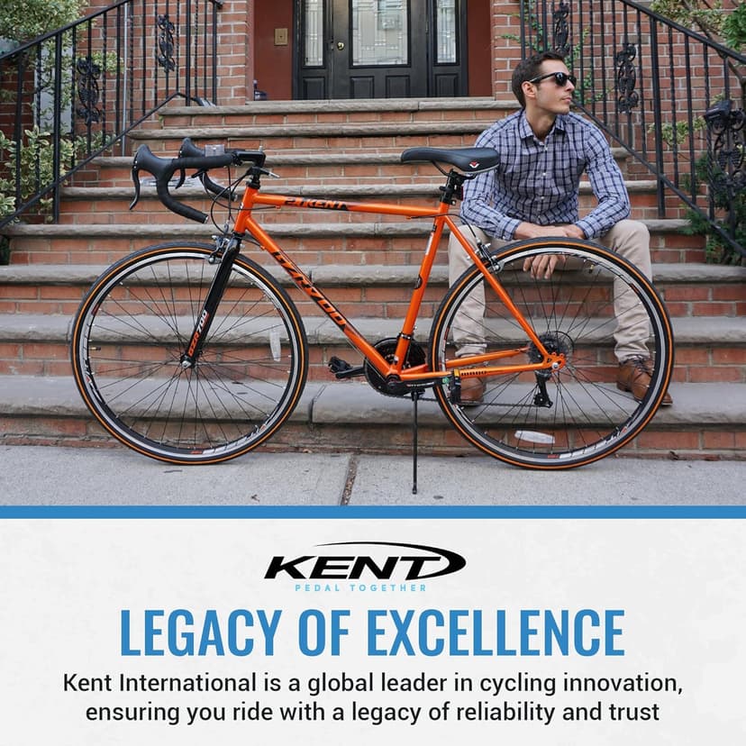 Kent GRZ700 Road Bike, 700c Men's, 21 Speed
