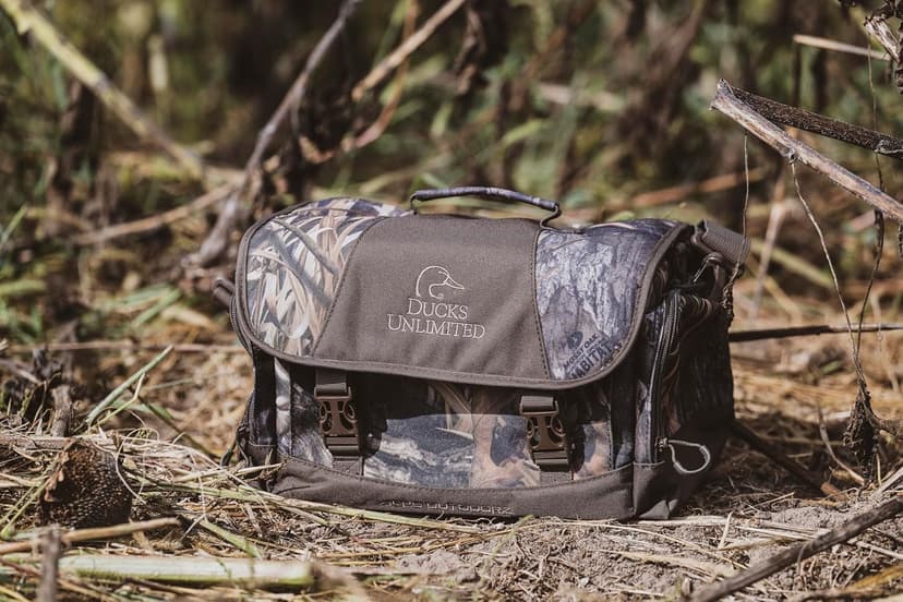 ALPS OutdoorZ Ducks Unlimited Floating Blind Bag, Mossy Oak Camo Waterfowl Hunting