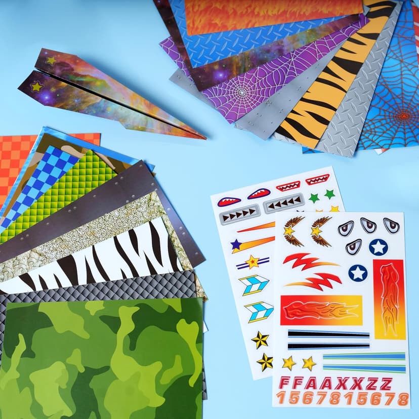 Creativity for Kids Paper Airplane Kit, Make 20 Airplanes B00A3H81LK