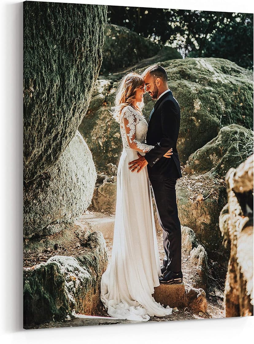 Personalized Custom Canvas Prints: Photo On Canvas (Framed 11X14) Transform Your Photos into Stunning Framed Wall Art Digitally Printed Photo To Canvas Ideal for Home Decor Gifts Keepsakes B07QZ43DR6