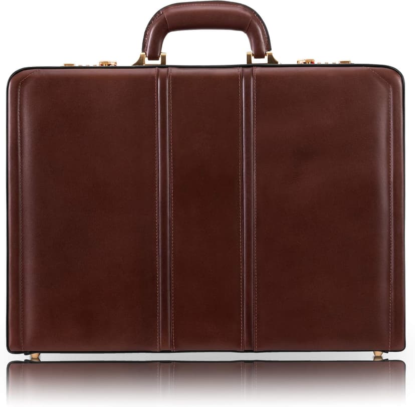 McKLEIN Leather 3.5" Attaché Briefcase- DALEY