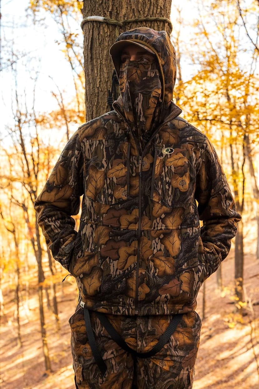 Mossy Oak Unisex-Adult Camo Mesh Hunting Face Mask