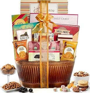 Broadway Basketeers Gift Basket Gifts for Women, Men, Families, Teacher, College, Appreciation, Thank You Present, Birthday, Corporate, Get Well, Sympathy Care