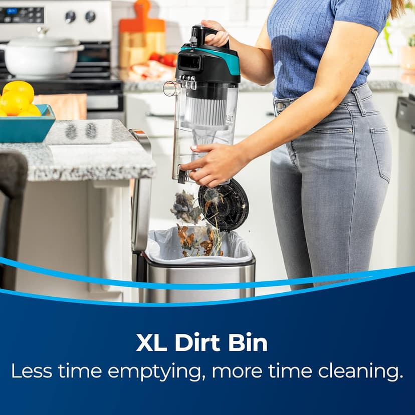 Bissell CleanView Rewind Upright Bagless Vacuum with Automatic Cord Rewind & Active Wand, 3534