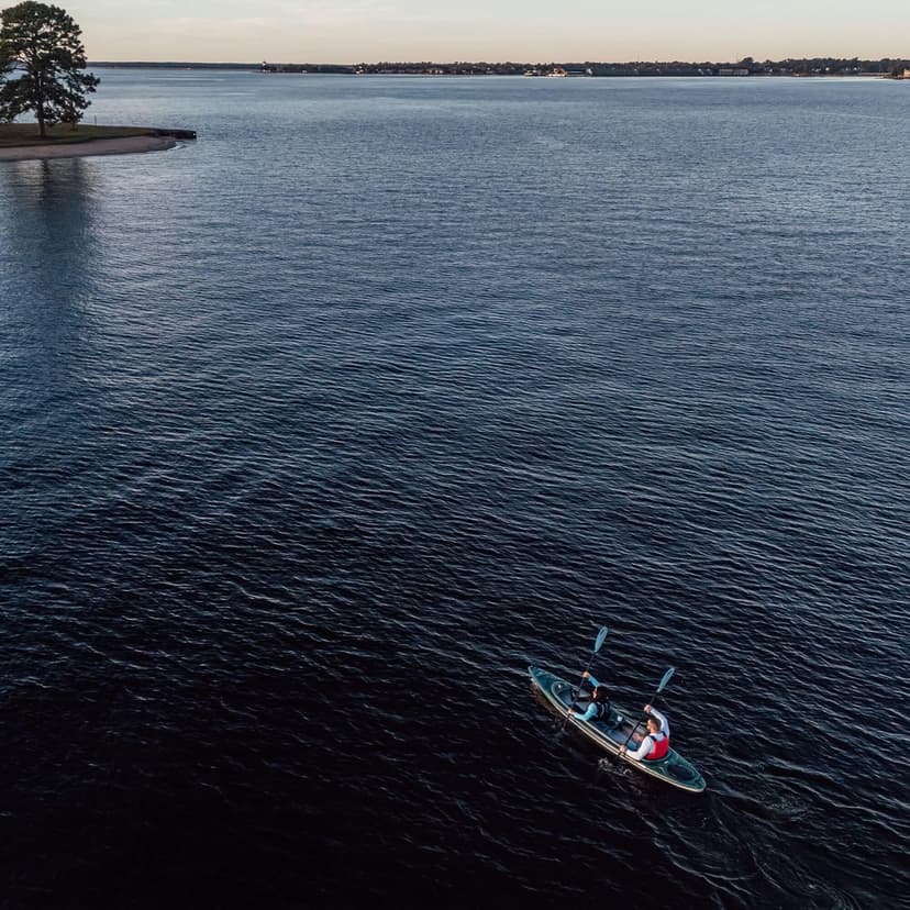 Pelican Argo 136XP - Sit in Tandem Kayak - Patented Ram-X™ Material - Lightweight Stable - 13 ft