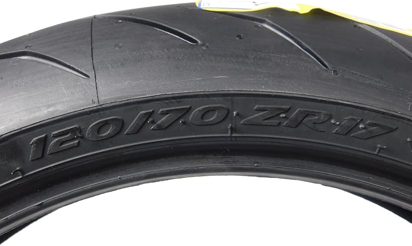 Pirelli Diablo Rosso III Motorcycle Tire Set: 120/70 ZR 17 M/C Front & 190/50 ZR 17 M/C TL Rear- High Performance, Durable for Sport/Street Bikes (2 Pack)