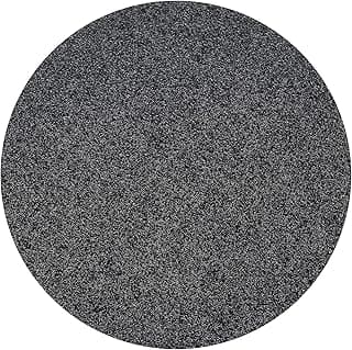 Office Chair Mat, Round Floor Mat for Home, 39inch Diameter Low Pile Heavy Duty Non Slip Multi-Purpose Desk Chair Mat Rug for Hardwood Tile Floor Carpets (Dark Grey)