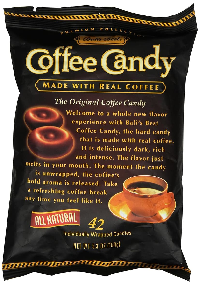 Bali's Best Coffee Candy Individually Wrapped (42 pcs) B0060RK7FK