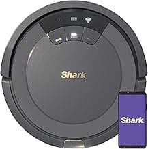 Shark AV753 ION Robotic Vacuum, Wi-Fi Connected, 120min Runtime, Compatible with Alexa, Multi-Surface Cleaning, Gray (Renewed)