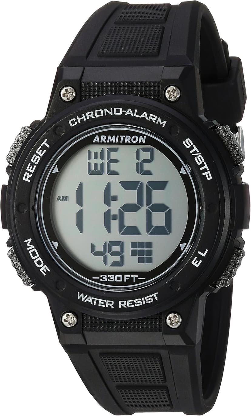 Armitron Sport Women's Digital Chronograph Resin Strap Watch