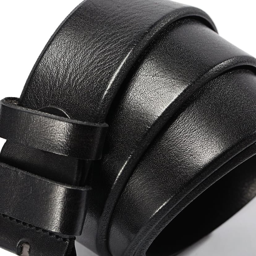 KEECOW Men's 100% Italian Cow Leather Belt Men With Anti-Scratch Buckle,Packed in a Box