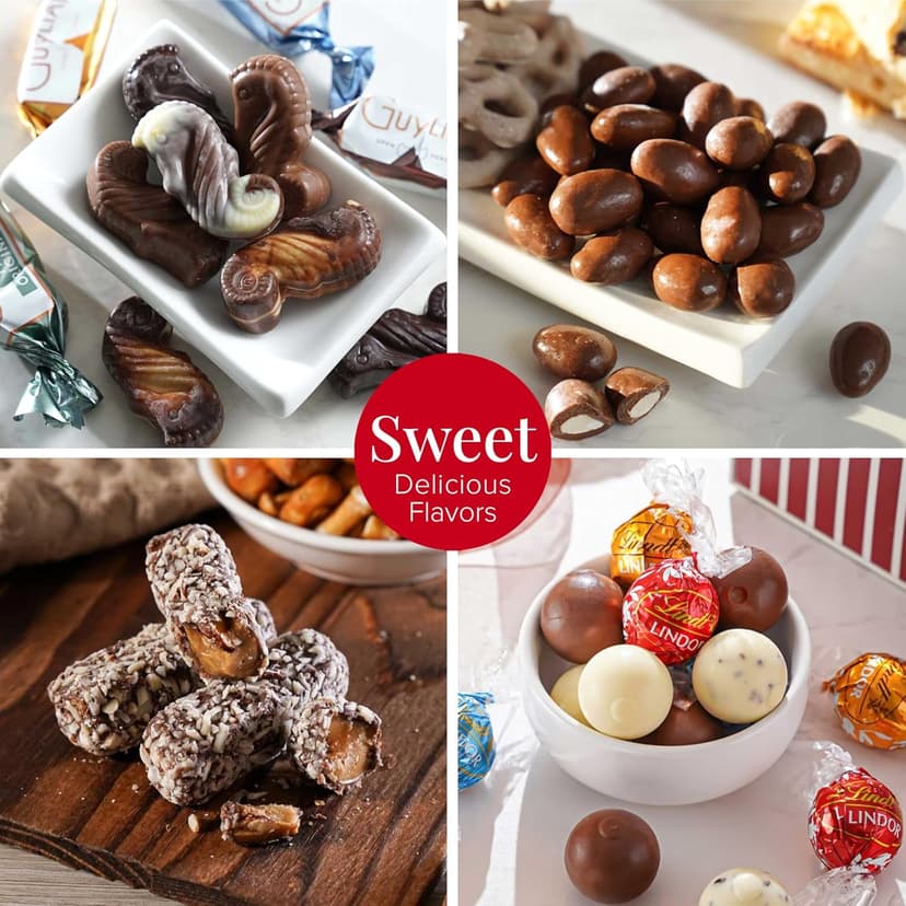 Broadway Basketeers Gift Basket Snack Gifts for Women, Men, Families, College Teacher – Delivery for Birthday, Appreciation, Thank You, Corporate, Get Well Soon Care Package